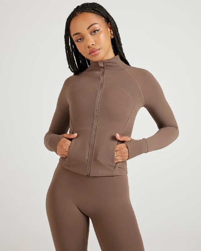 Women's Attire Airey Jacket - Light Brown