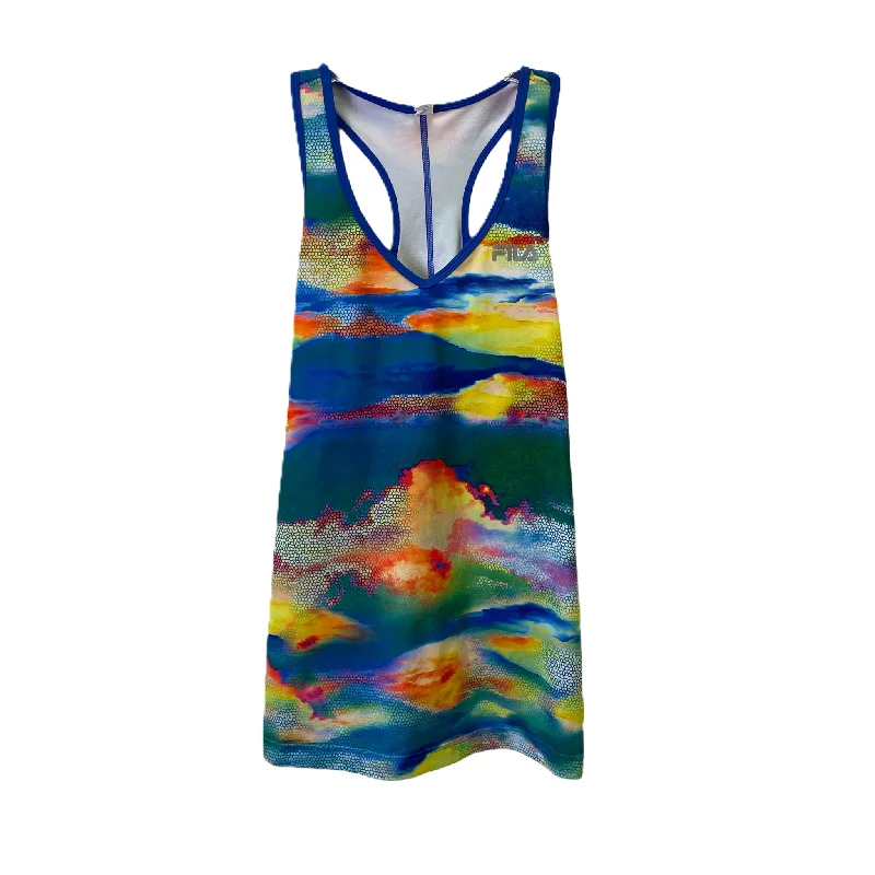 Blue Athletic Tank Top By Filly Flair, Size: M