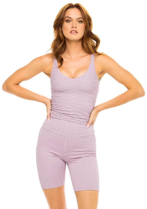 Energy Activewear Bike Short - Mesa Mauve