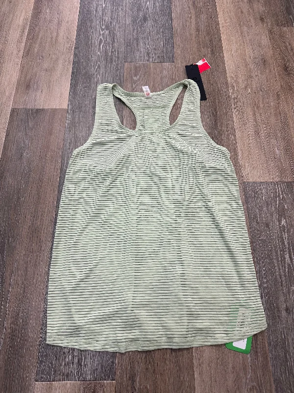 Green Athletic Tank Top Mono B, Size L