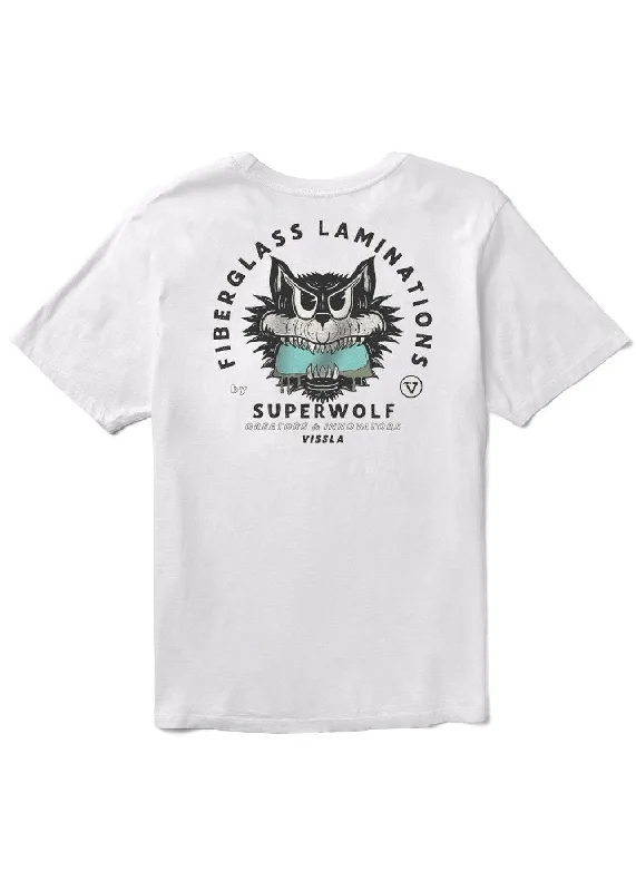 Women's Clothing For Travel Super Wolf Premium Pkt Tee