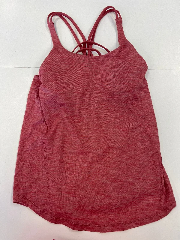 Pink Athletic Tank Top Lululemon, Size 6