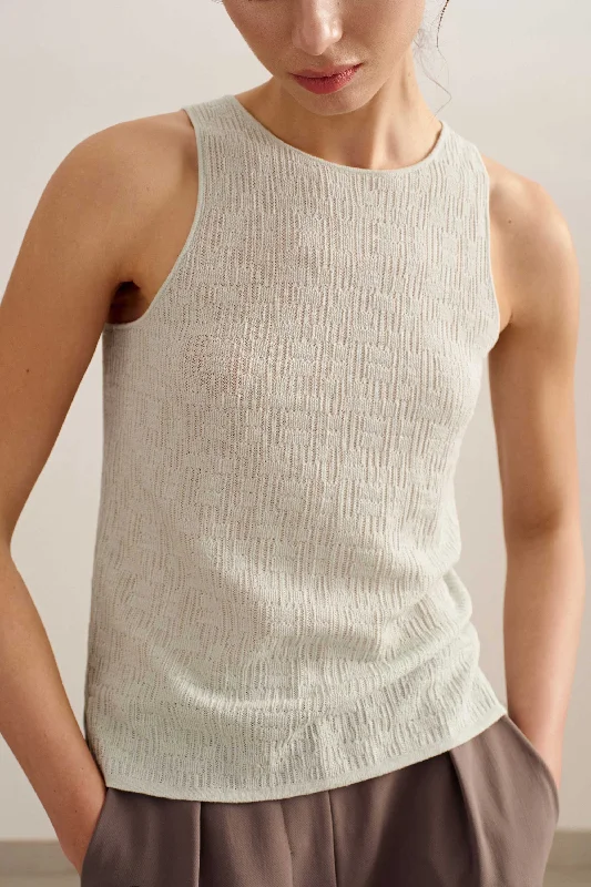 Silk Linen Tank