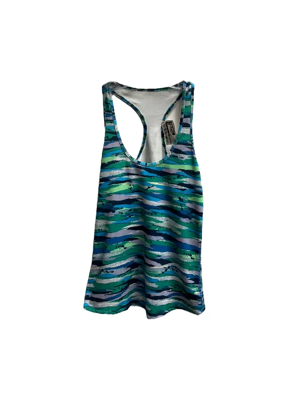 Striped Pattern Athletic Tank Top Lululemon, Size Xs