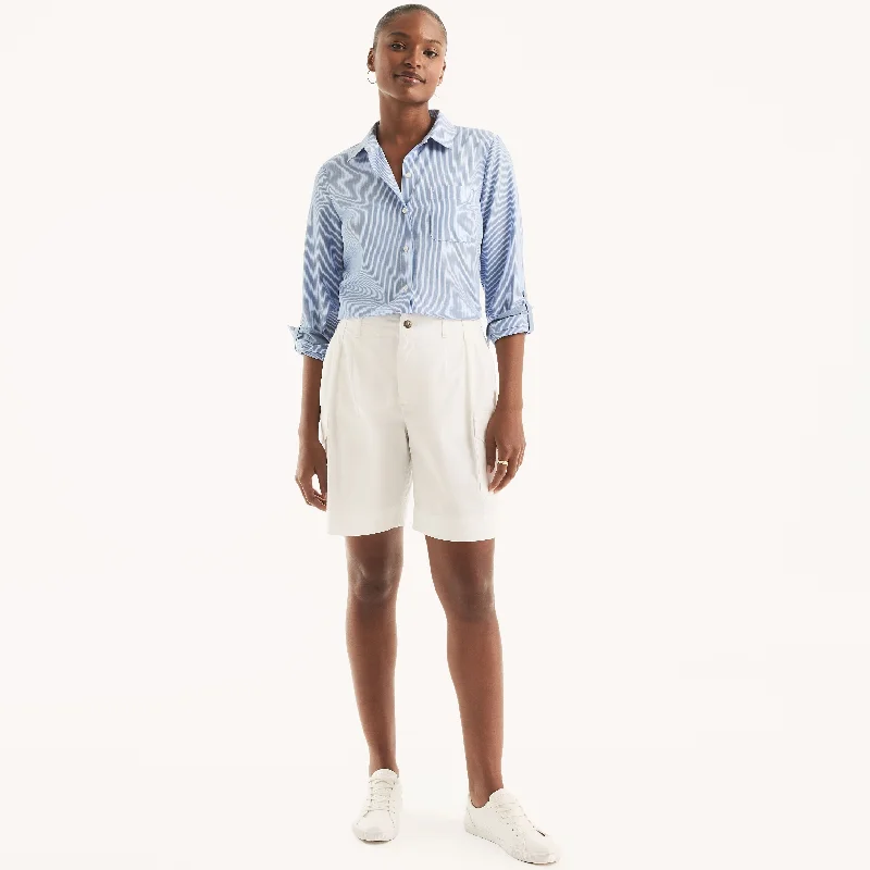 Fashionable Women's Outfit Nautica Womens 8" Bermuda Cargo Short